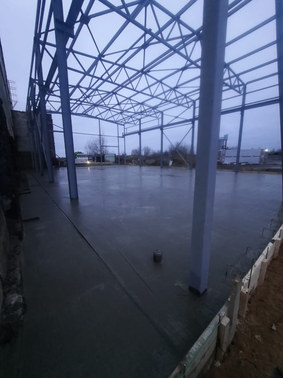Металлоконструкции ангара